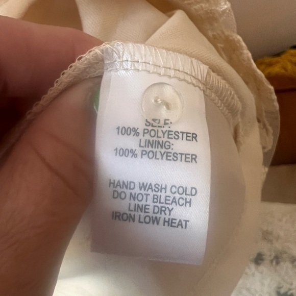 LULUS Jacqueline Champagne Floral Embroidered Backless Midi Dress SIZE SMALL - Picture 6 of 12